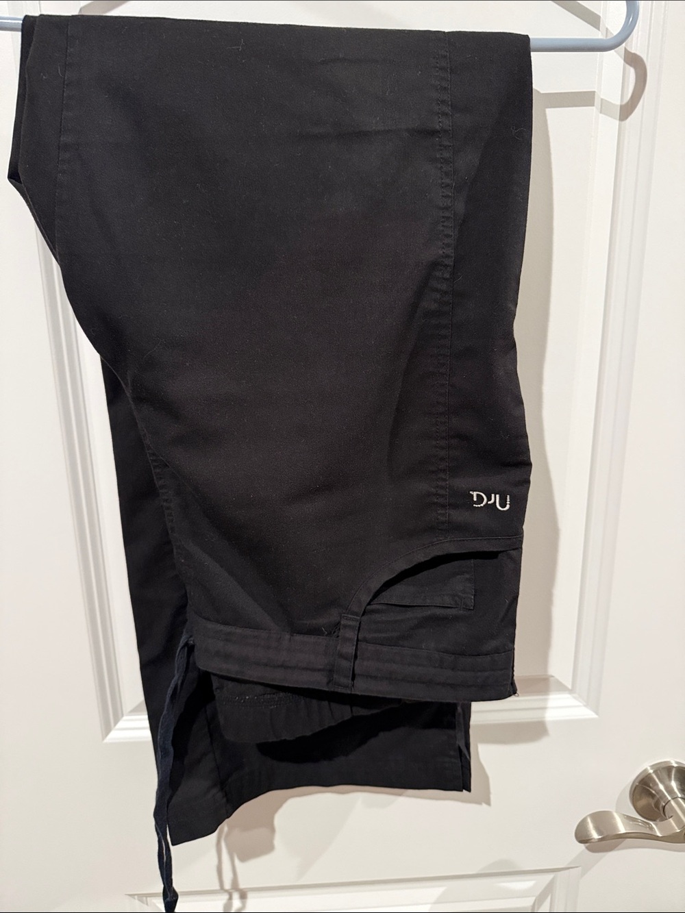Black Scrub Pants with NrG Logo